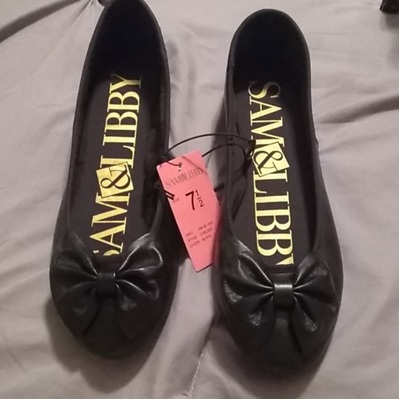 Sam & Libby Shoes - Sam and Libby Chelsea Bow Detailed Ballet Flats